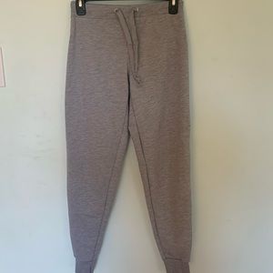 grey joggers